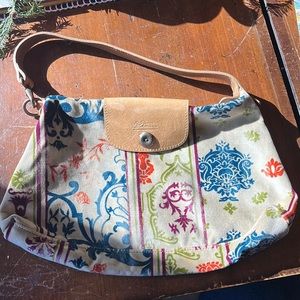 Velvet Longchamp small hobo purse